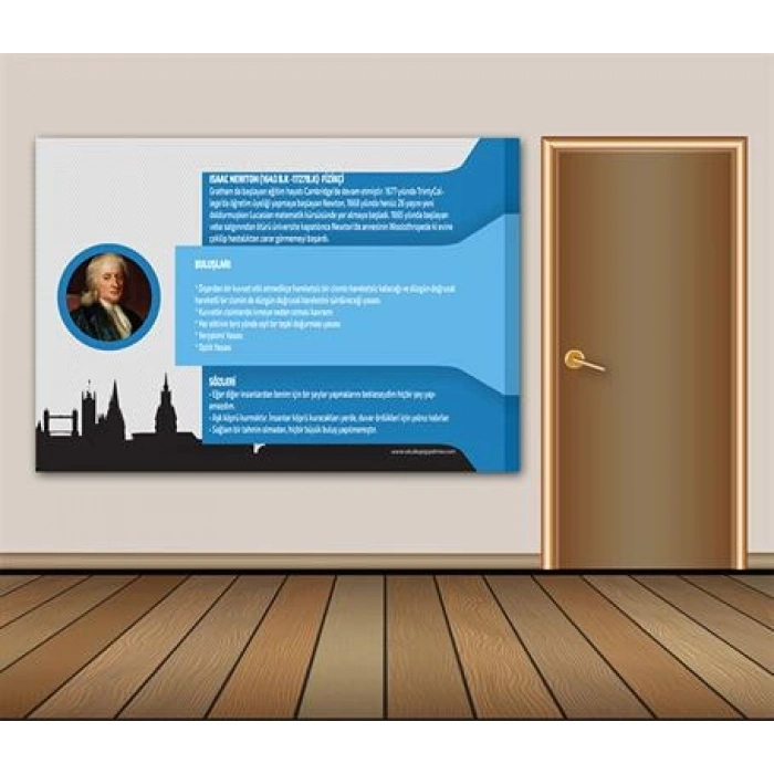 Isaac Newton Duvar Giydirme 06
