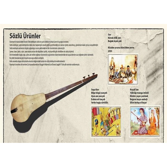 İslamiyetin Kabulünden Önceki Ürünler - Sözlü Ürünler P EDB 24