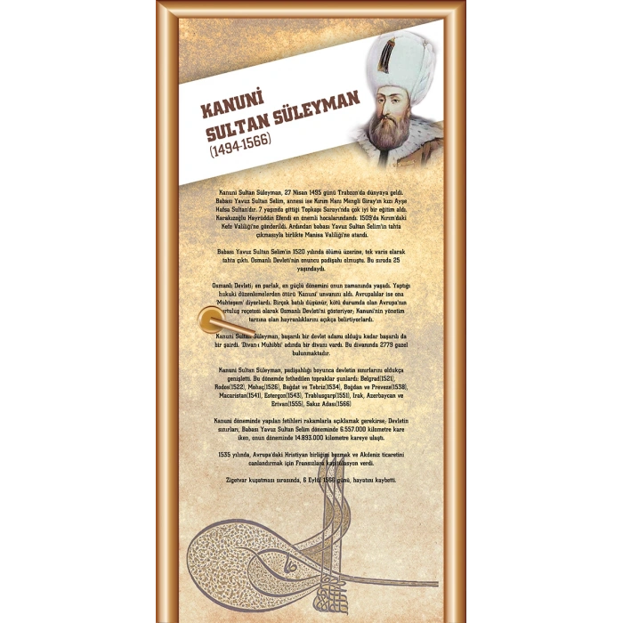 Kanuni Sultan Süleyman Kapı Giydirme 34