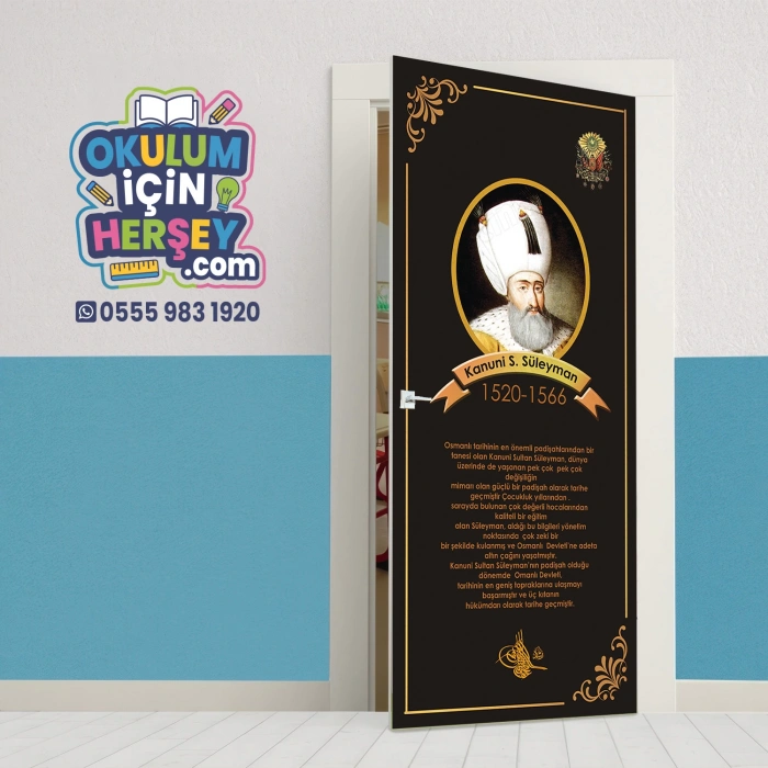 Kanuni Sultan Süleyman Kapı Giydirme 75