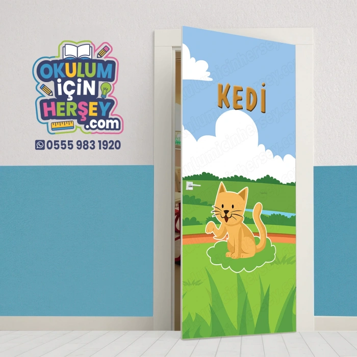 Kedi Kapı Giydirme 09