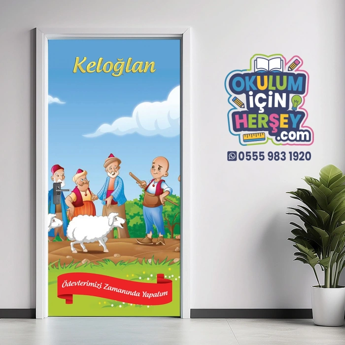 Keloğlan Kapı Giydirme 05