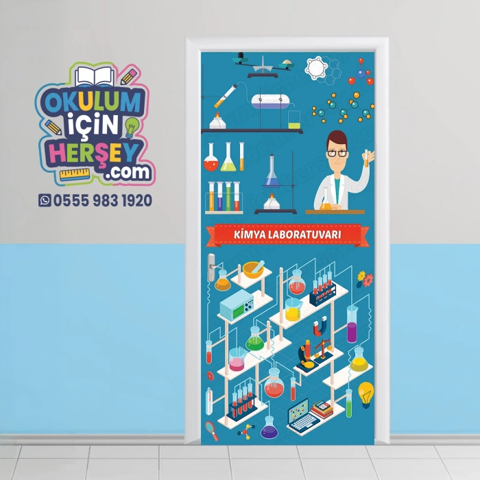Kimya Laboratuvarı Kapı Giydirme 26