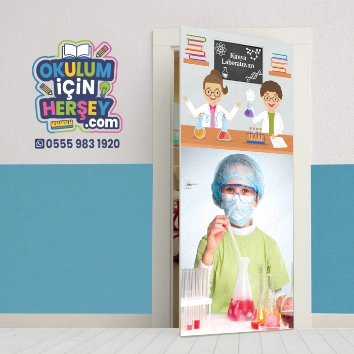 Kimya Laboratuvarı Kapı Giydirme 28