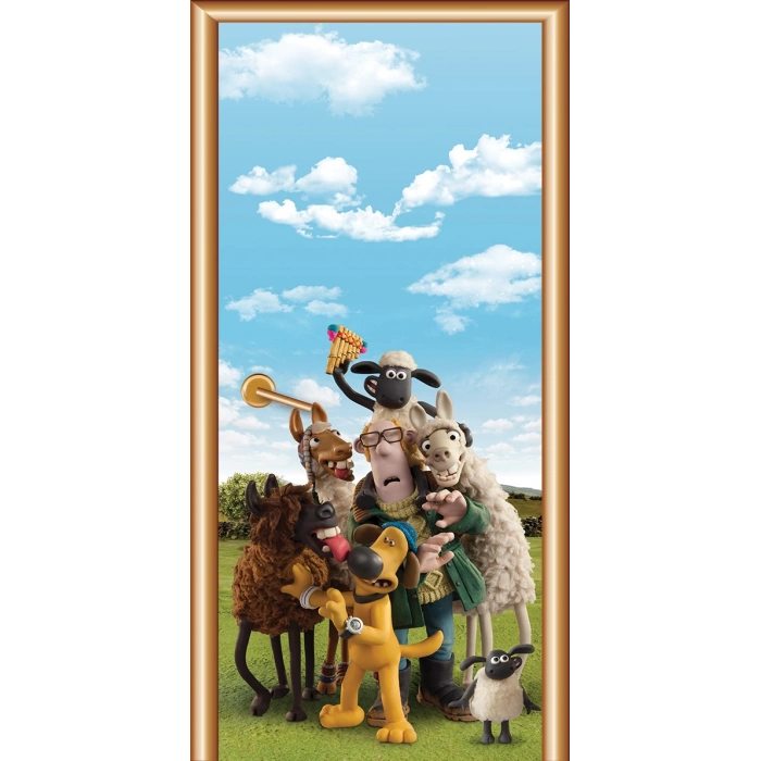 Koyun Shaun Kapı Giydirme 18