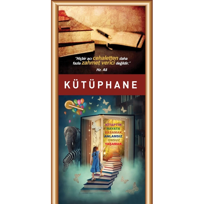 Kütüphane Kapı Giydirme 07