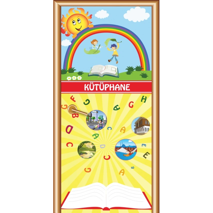 Kütüphane Kapı Giydirme 11