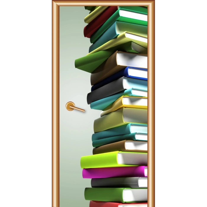 Kütüphane Kapı Giydirme 17