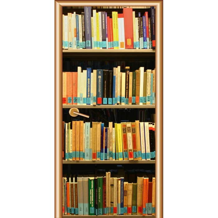 Kütüphane Kapı Giydirme 19