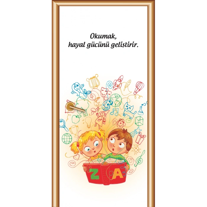 Kütüphane Kapı Giydirme 24