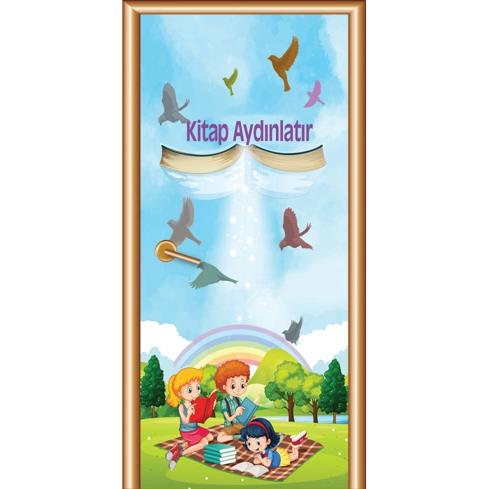 Kütüphane Kapı Giydirme 27