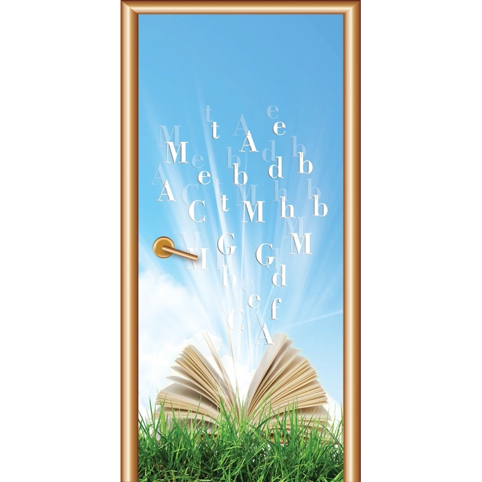 Kütüphane Kapı Giydirme 30