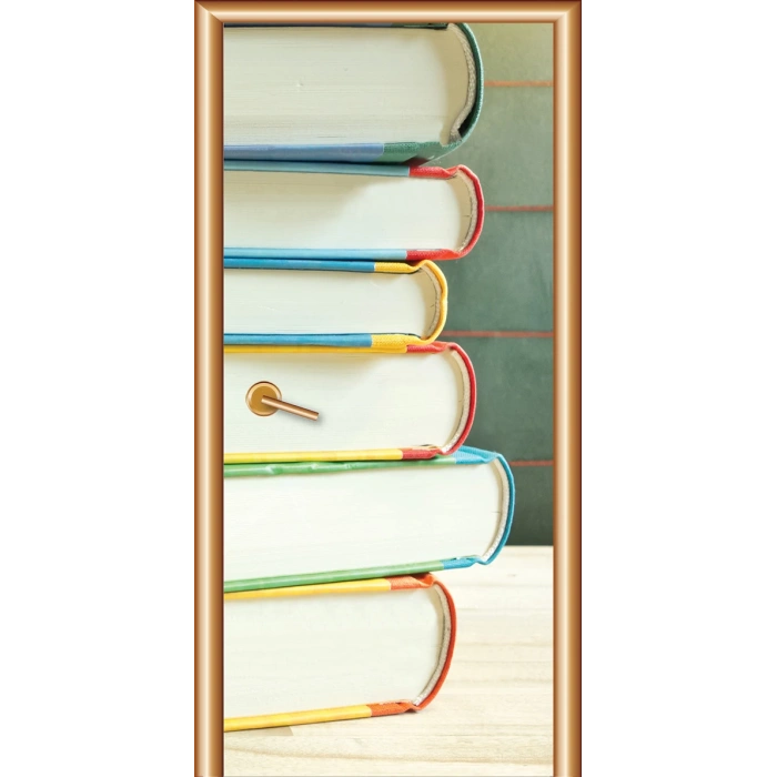 Kütüphane Kapı Giydirme 37