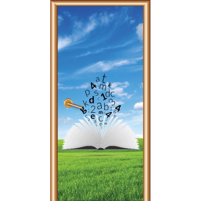 Kütüphane Kapı Giydirme 39