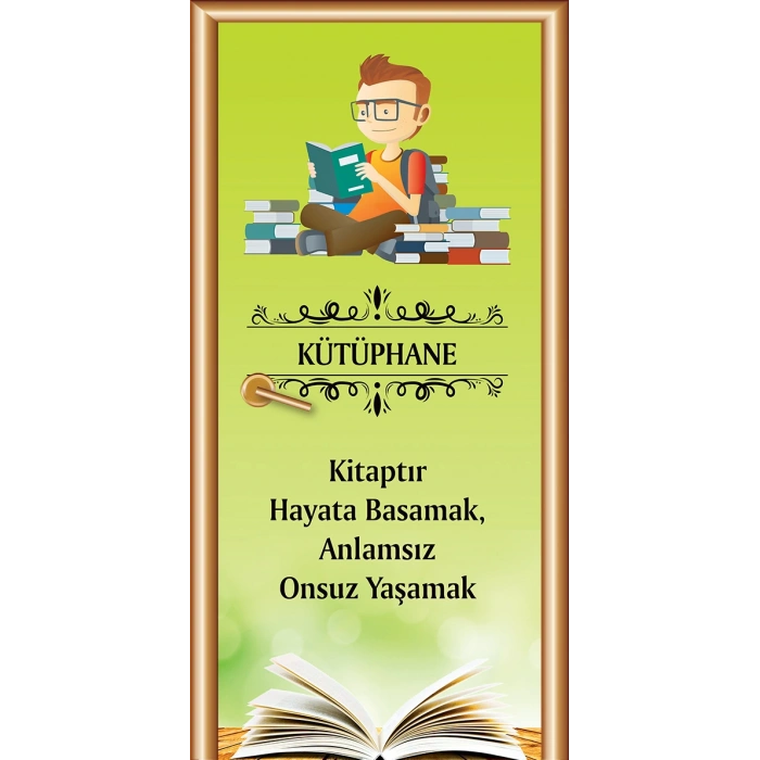 Kütüphane Kapı Giydirme 52