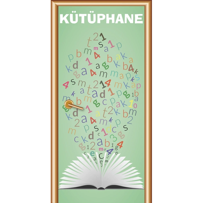 Kütüphane Kapı Giydirme 62