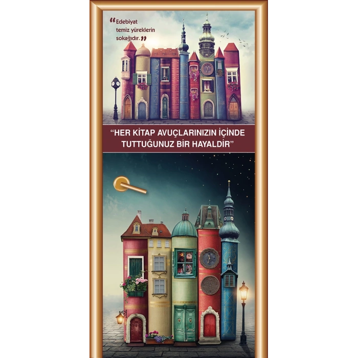 Kütüphane Kapı Giydirme 69