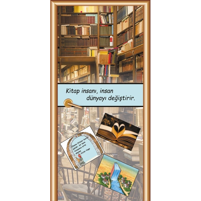 Kütüphane Kapı Giydirme 79