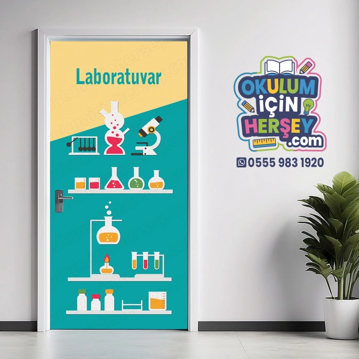 Laboratuvar Kapı Giydirme 05