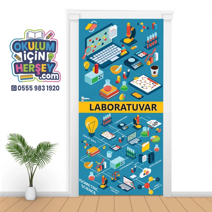 Laboratuvar Kapı Giydirme 29