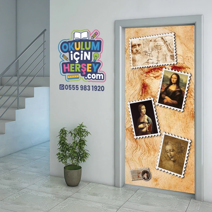 Leonardo da Vinci Kapı Giydirme 16