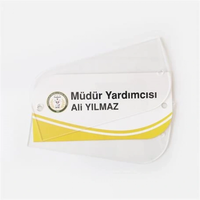 Lise Pleksi Kapı İsimliği P KİS 07