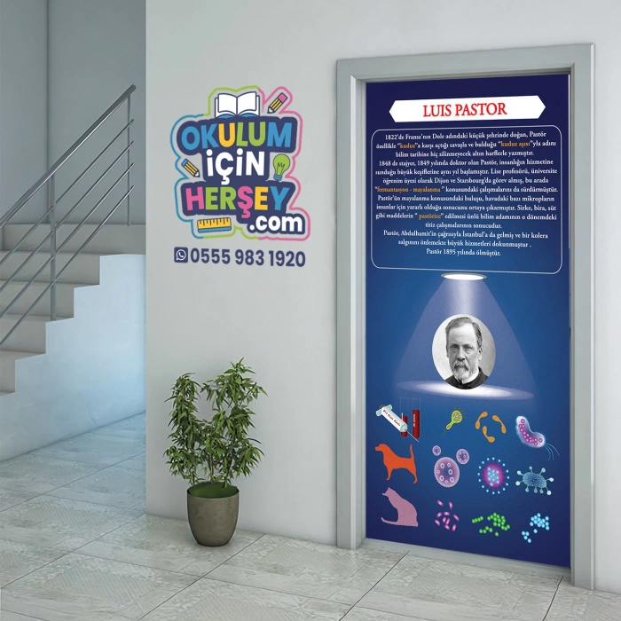 Louis Pasteur Kapı Giydirme 43