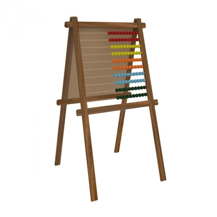 Lüks Ahşap Ayaklı Abaküslü Yazı Tahtası