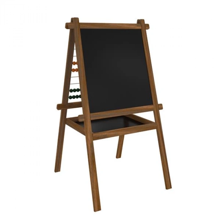 Lüks Ahşap Ayaklı Abaküslü Yazı Tahtası