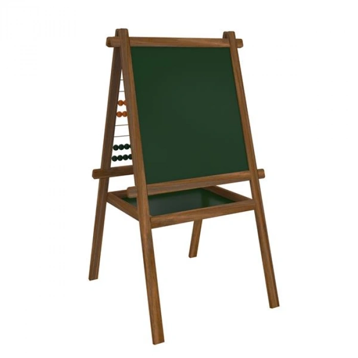 Lüks Ahşap Ayaklı Abaküslü Yazı Tahtası