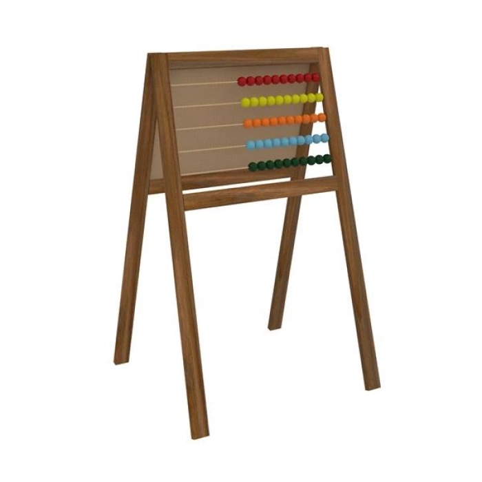 Lüks Ahşap Ayaklı Abaküslü Yazı Tahtası