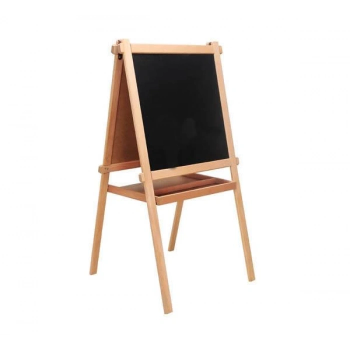 Lüks Ahşap Ayaklı Çatı Tipi Yazı Tahtası