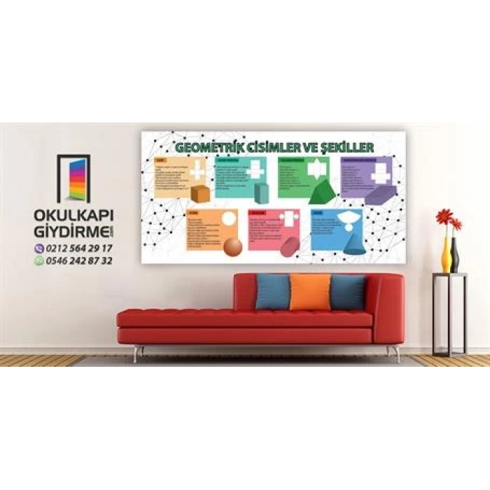 Matematik Duvar giydirme 01