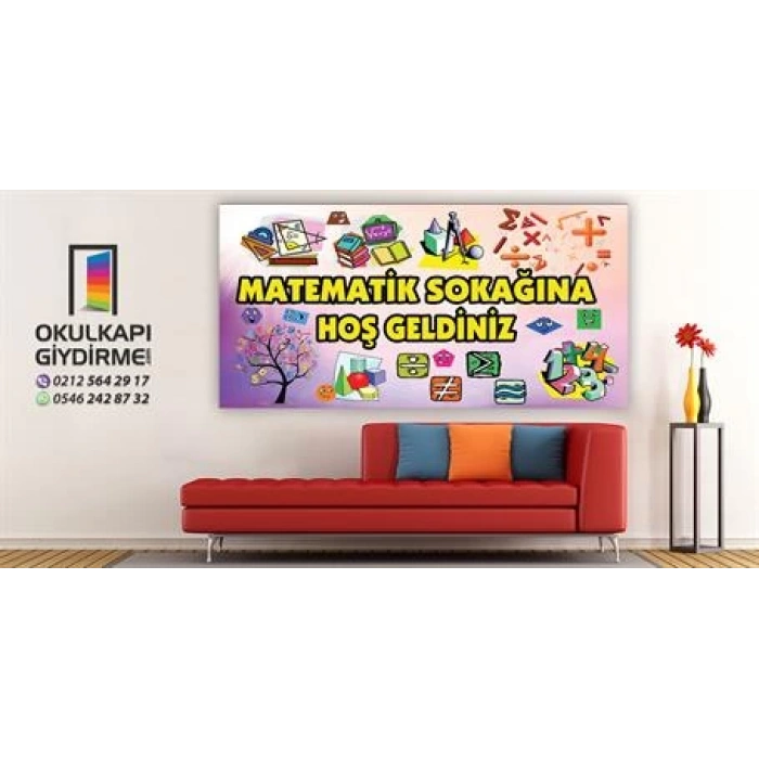 Matematik Duvar Giydirme 04