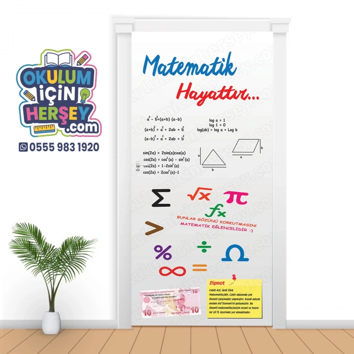 Matematik Kapı Giydirme 25