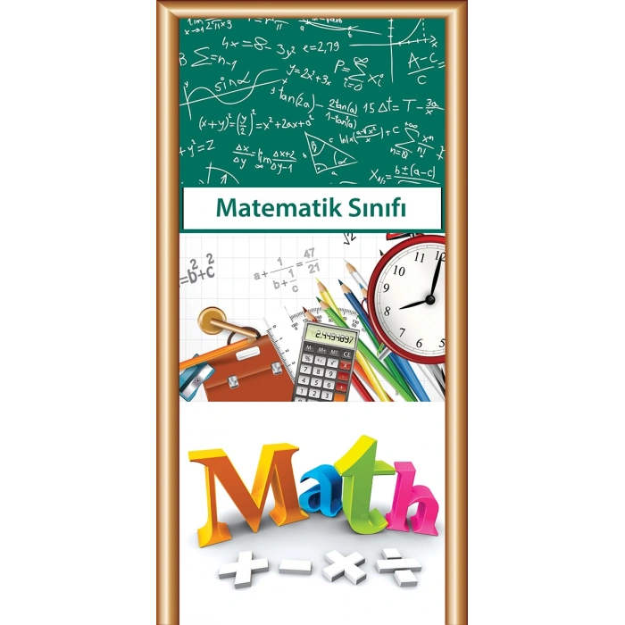 Matematik Sınıfı Kapı Giydirme 07