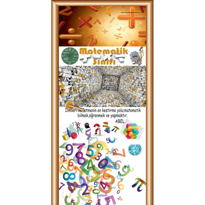 Matematik Sınıfı Kapı Giydirme 08