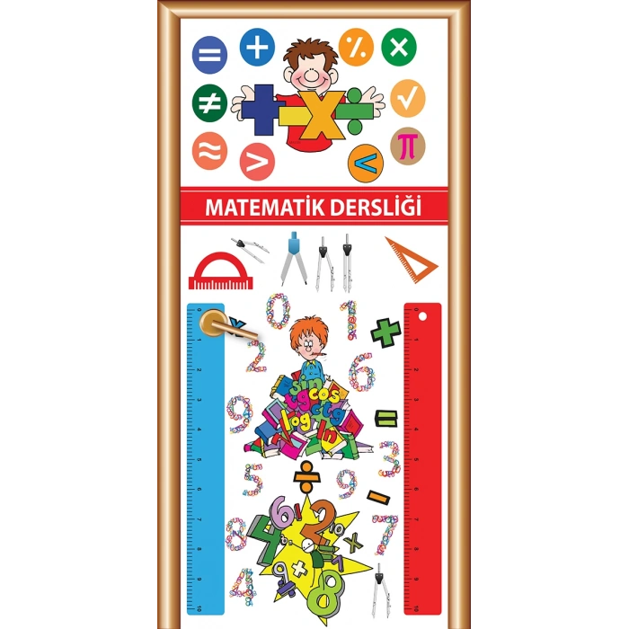 Matematik Sınıfı Kapı Giydirme 11