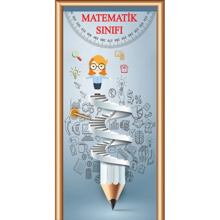 Matematik Sınıfı Kapı Giydirme 17