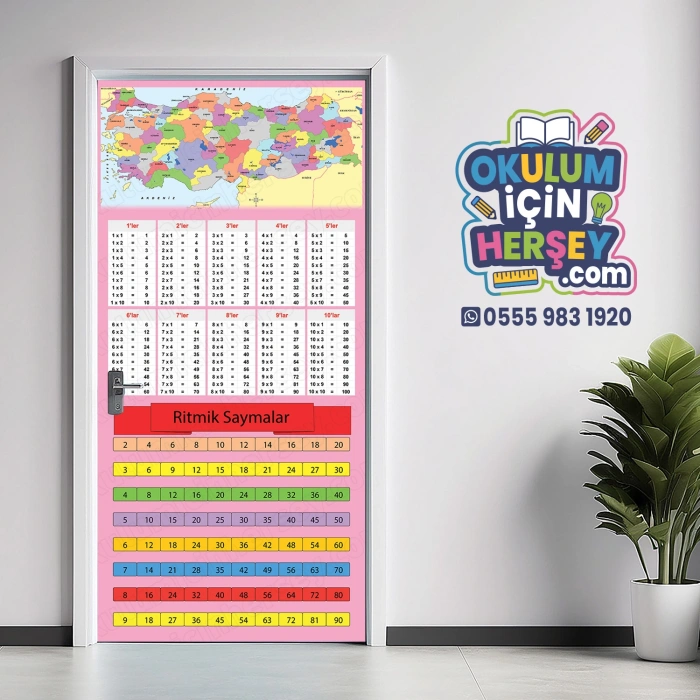 Matematik Sınıfı Kapı Giydirme16