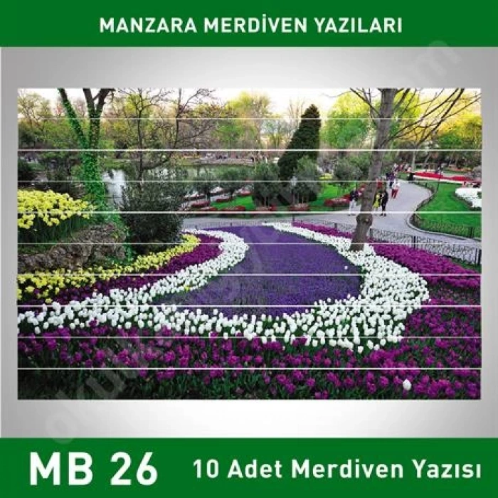 Merdiven Yazıları Manzara MB 026