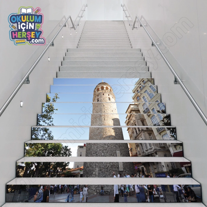 Merdiven Yazıları Manzara MB 027