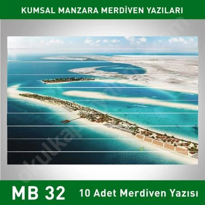 Merdiven Yazıları Manzara MB 032