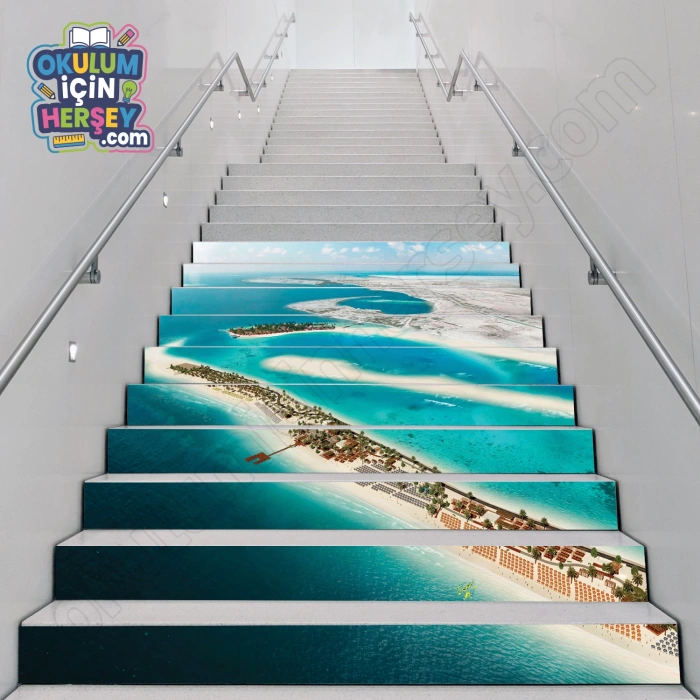 Merdiven Yazıları Manzara MB 032