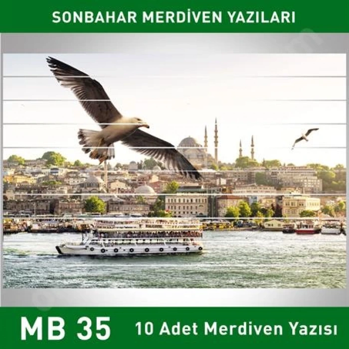 Merdiven Yazıları Manzara MB 035