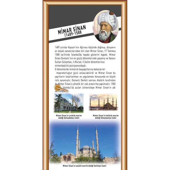 Mimar Sinan Bilim İnsanları Kapı Giydirme 75