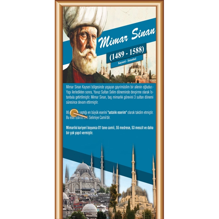 Mimar Sinan Bilim İnsanları Kapı Giydirme 88