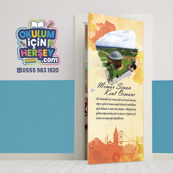 Mimarsinan Kent Ormanı Kapı Giydirme 39