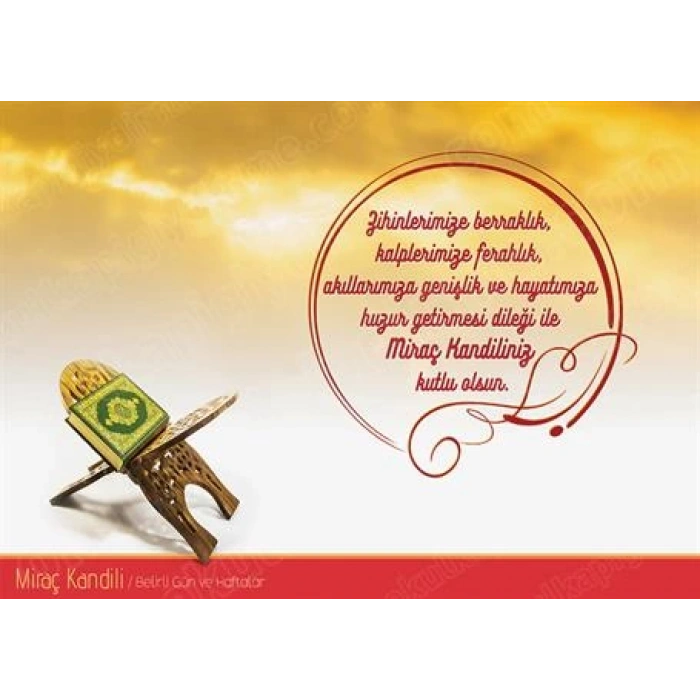 Miraç Kandili P BGH 18