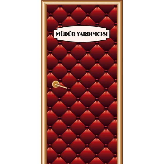 Müdür Yardımcısı Odası Kapı Giydirme 101